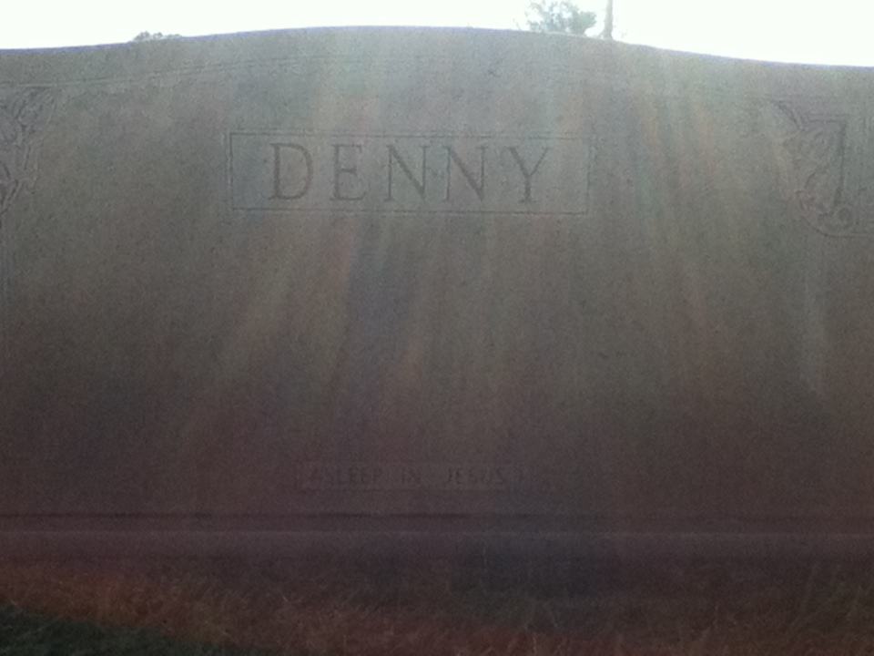 Albert K Denny and Anna C Denny Grave