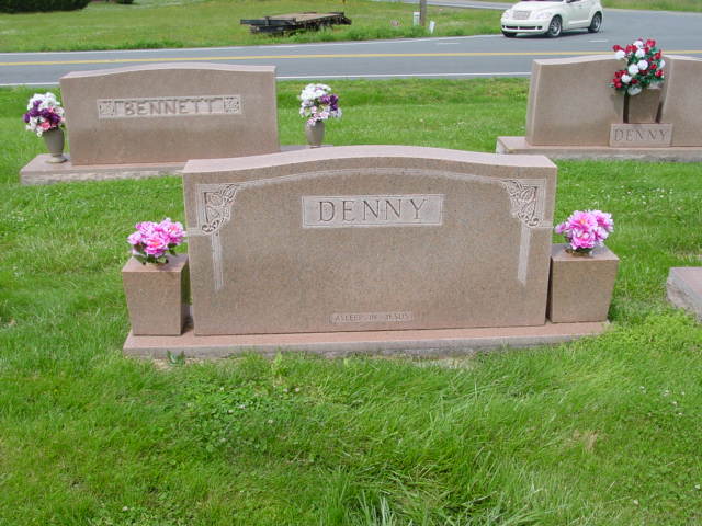 Albert K Denny and Anna C Denny Grave 2