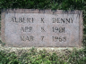 Albert K Denny Grave